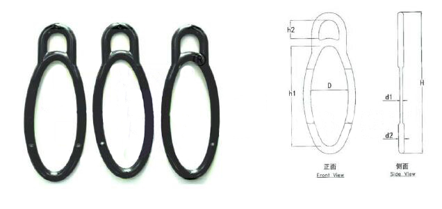 PU Snap Tie Suitable for 22-33kV HDPE Cable Spacer